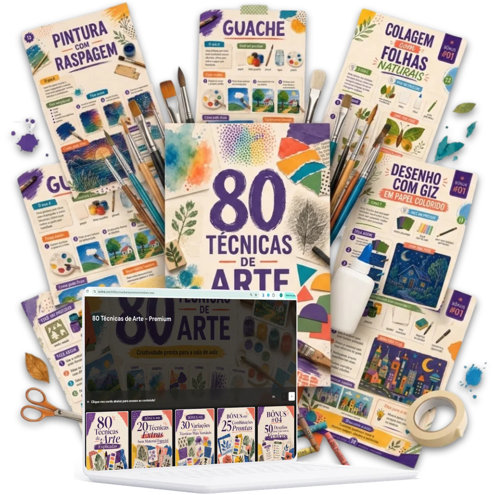 Acesso Premium — 80 Técnicas de Arte com todos os bônus