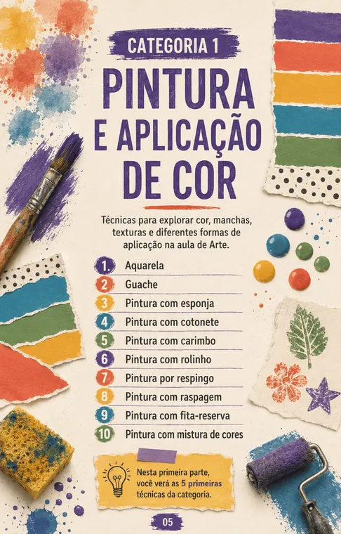 Página do produto — técnica de arte nº1