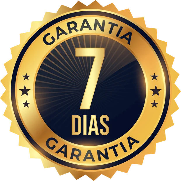 Selo de 7 dias de garantia incondicional